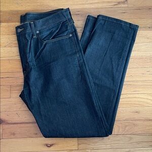 Mens Levi's Dark Wash Straight Leg Jeans